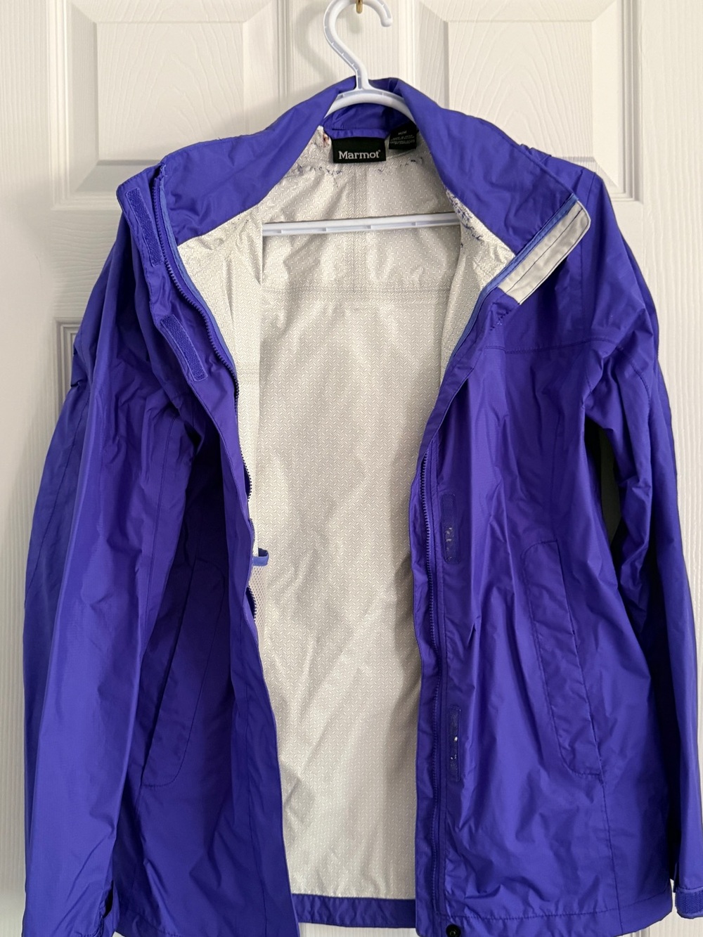Marmot Violet Hooded Shell Jacket